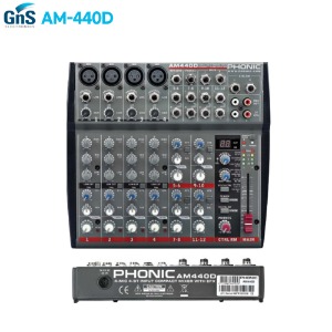 PHONIC 포닉 믹서 AM-440D AM440D 4MONO/4STEREO 믹싱콘솔 오디오믹서
